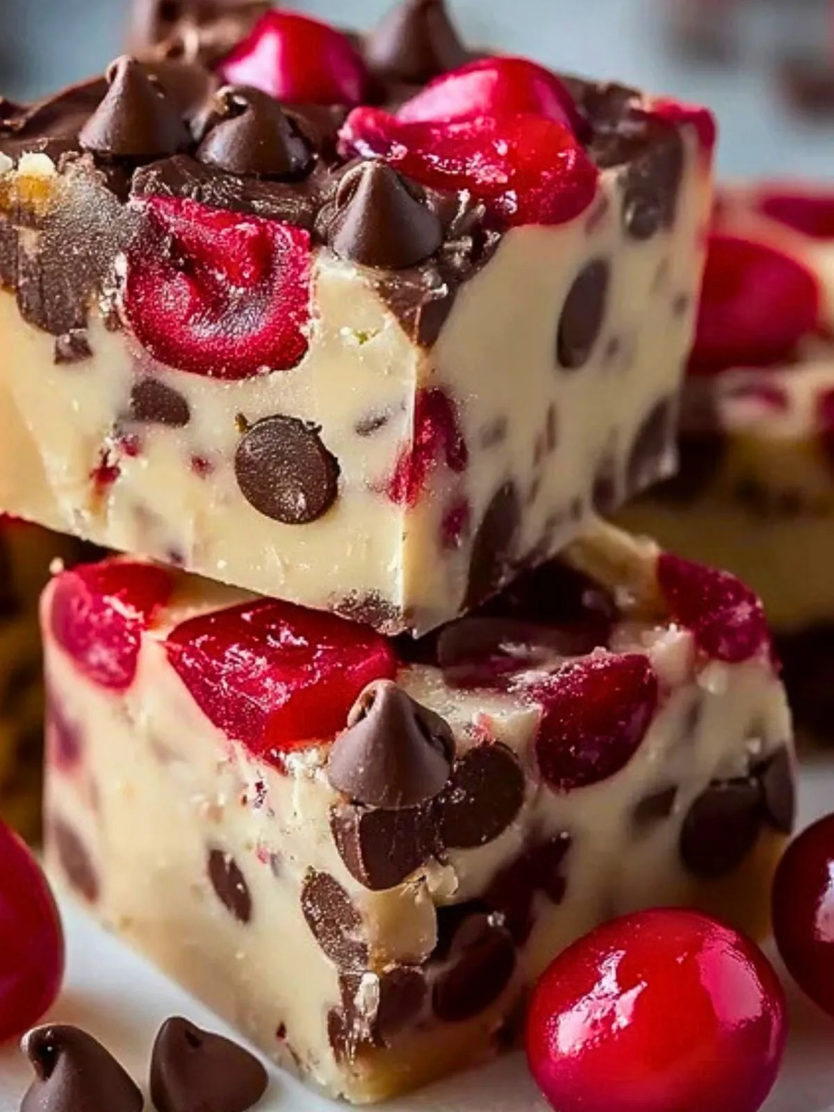 Fudge Aux Cerises Et Chocolat (1)