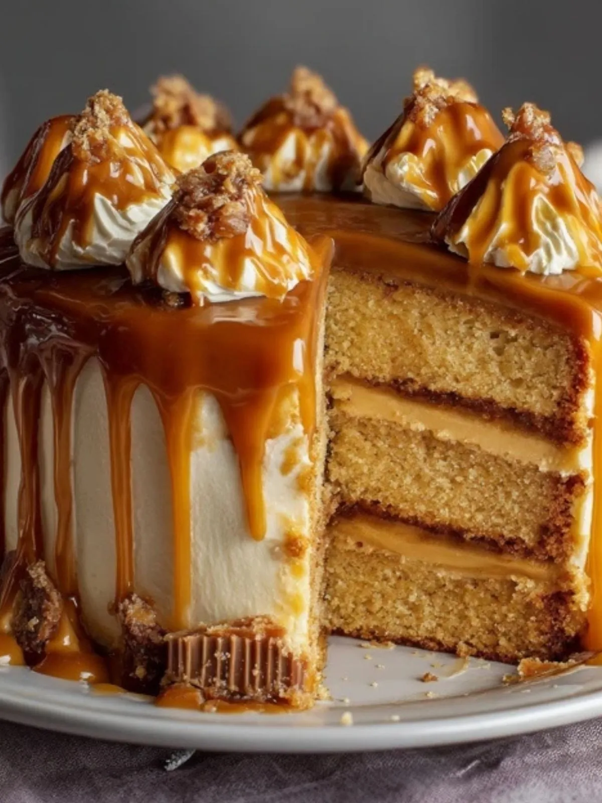 Gâteau Au Caramel Décadent (1)