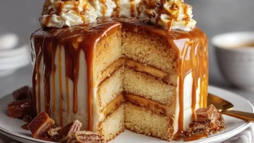 Gâteau Au Caramel Décadent
