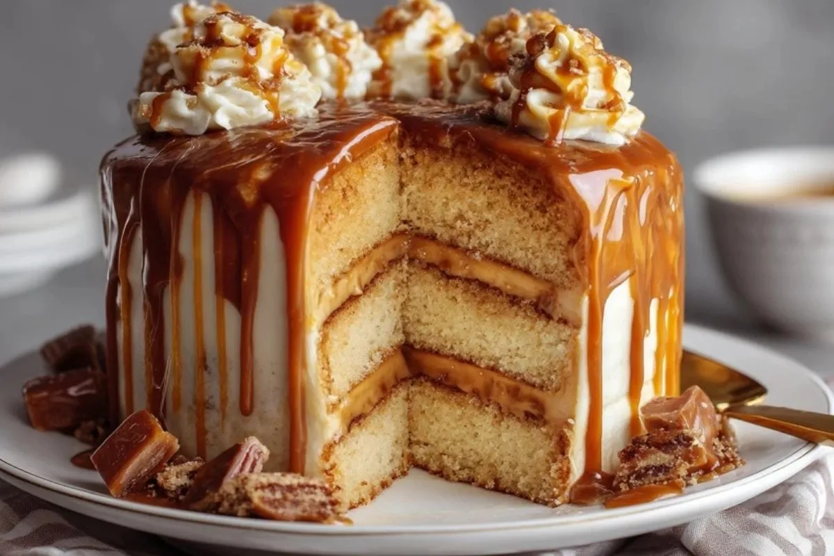 Gâteau Au Caramel Décadent