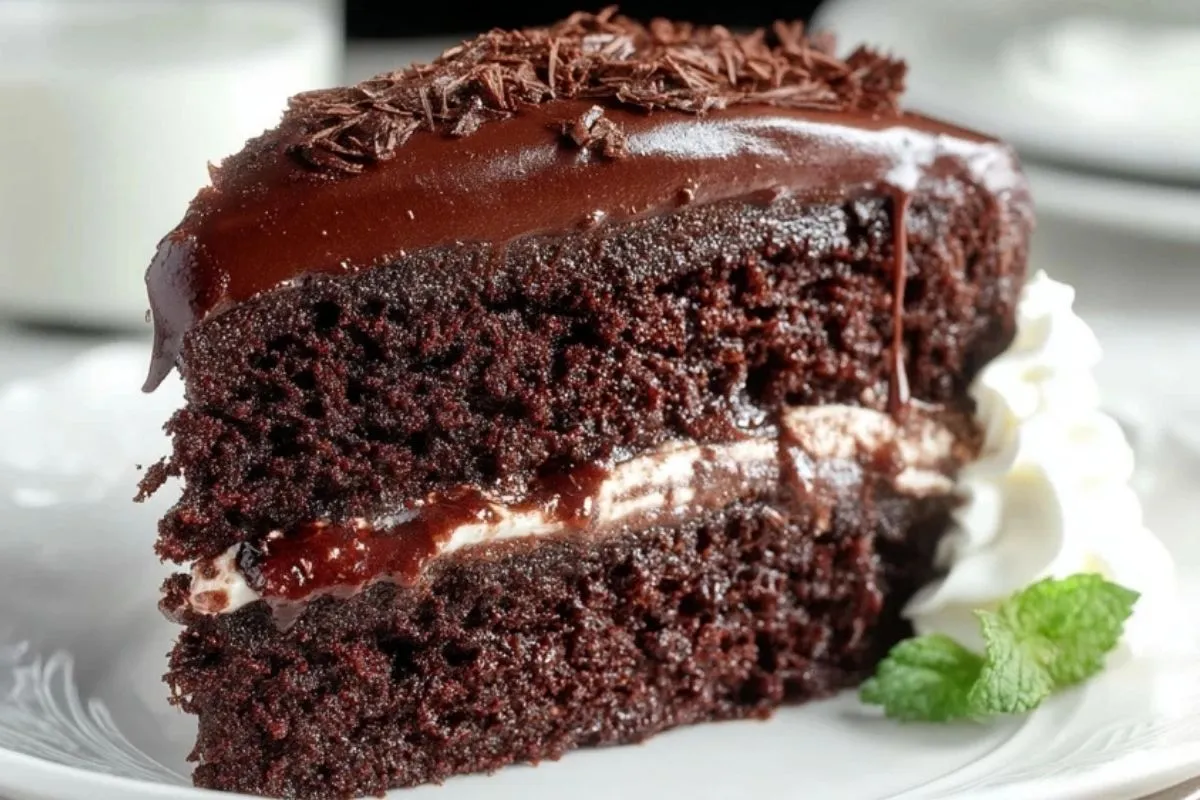 Gâteau Au Chocolat Avec De La Mayonnaise