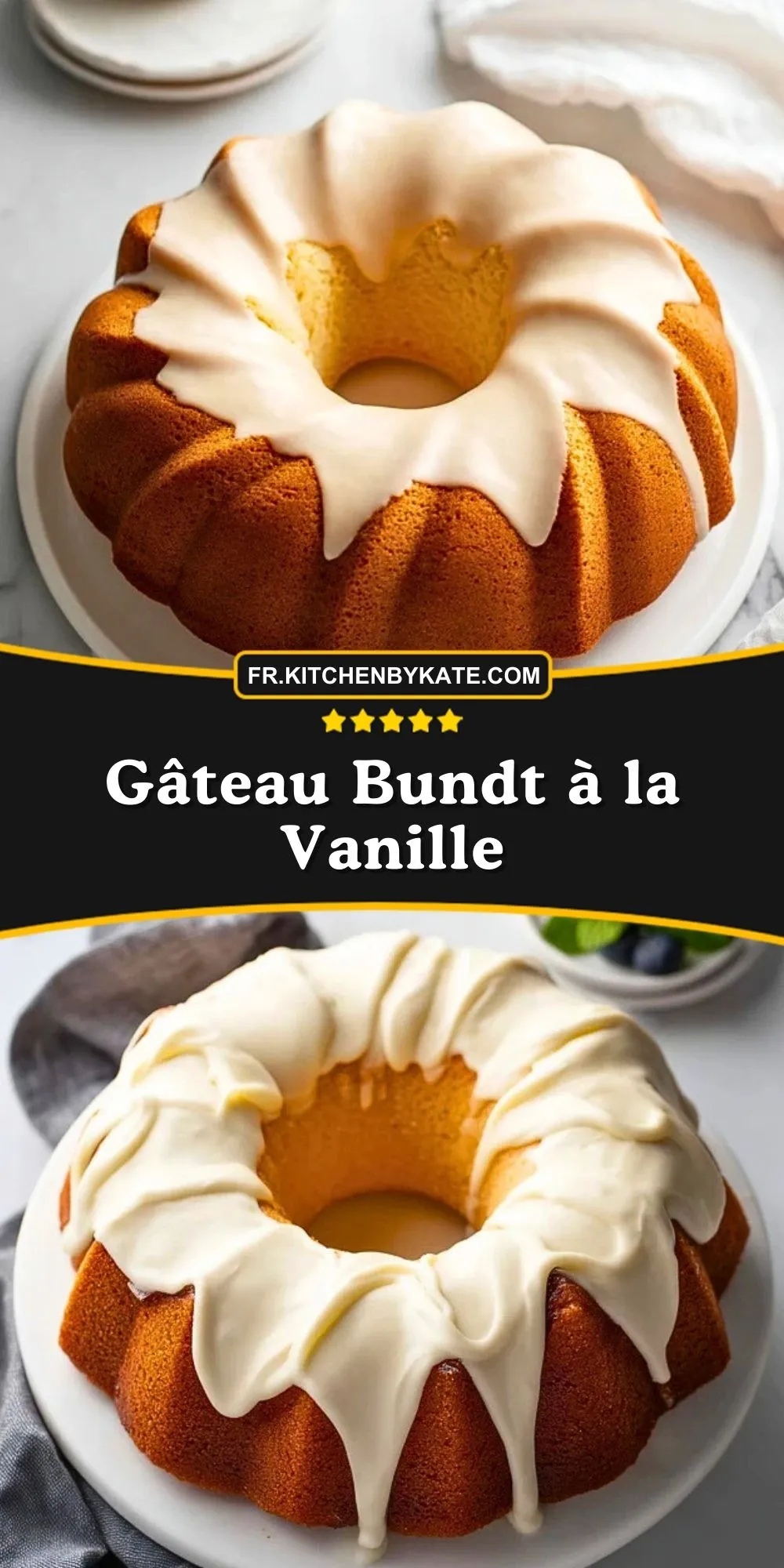 Gâteau Bundt à la Vanille (2)