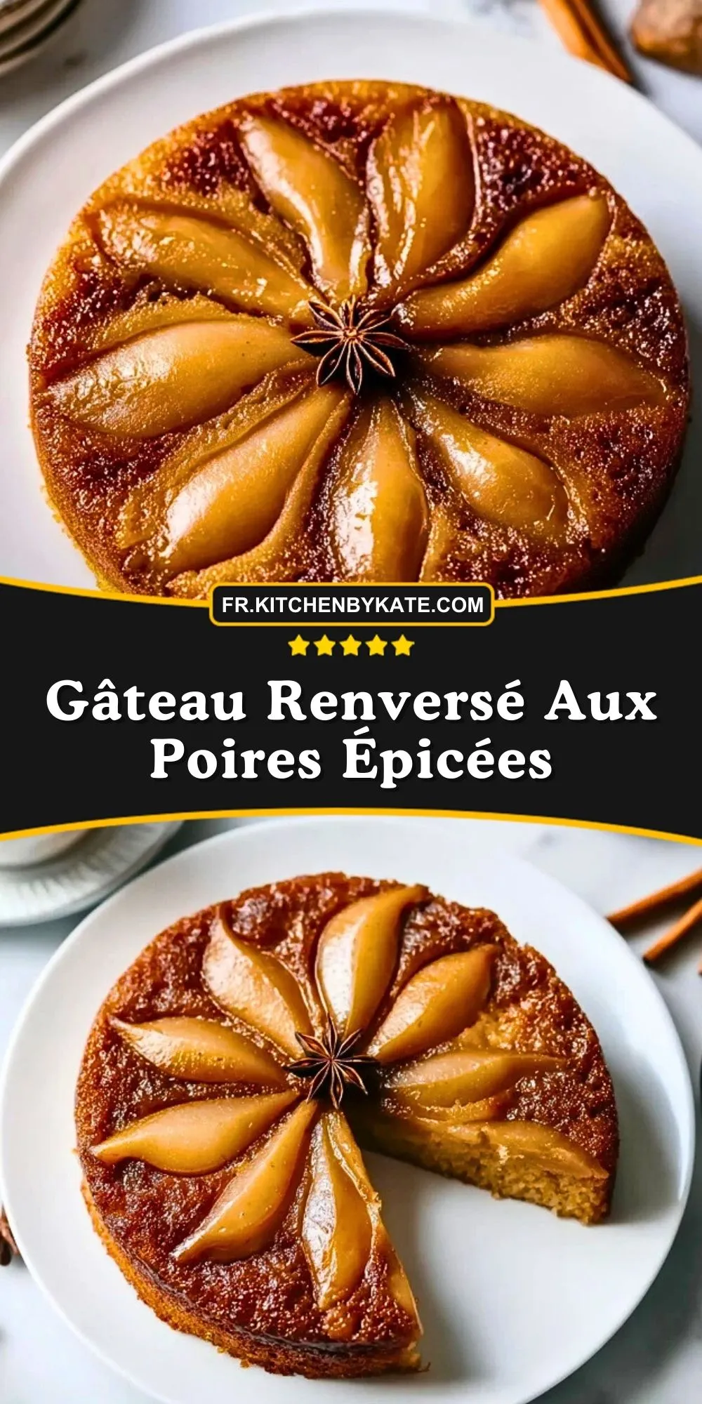 Gâteau Renversé Aux Poires Épicées (2)