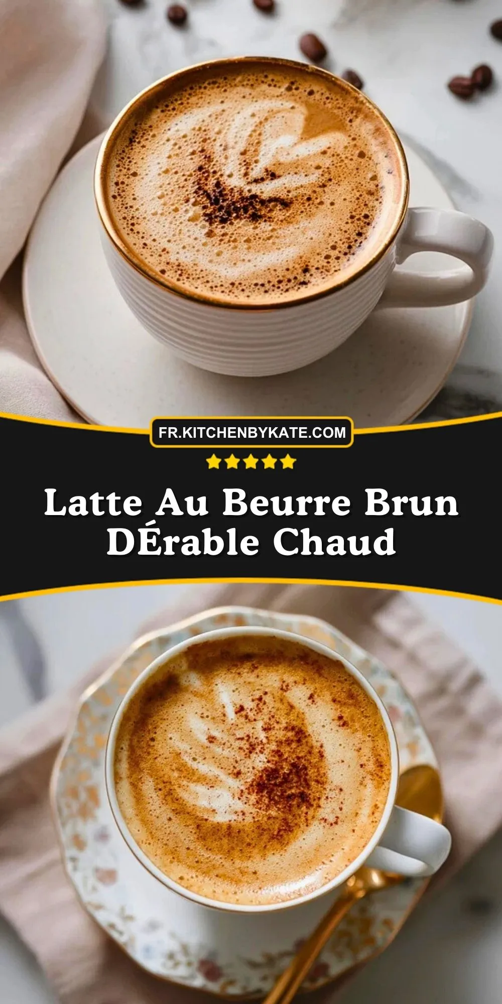 Latte Au Beurre Brun DÉrable Chaud (2)