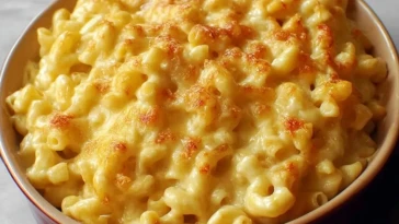 Macaroni Au Fromage Crémeux