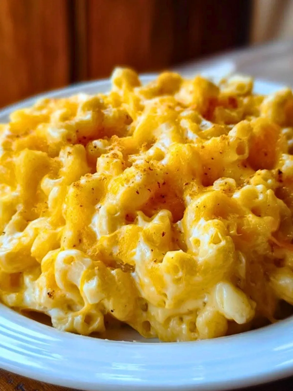 Macaroni Au Fromage Cuit Lentement (1)