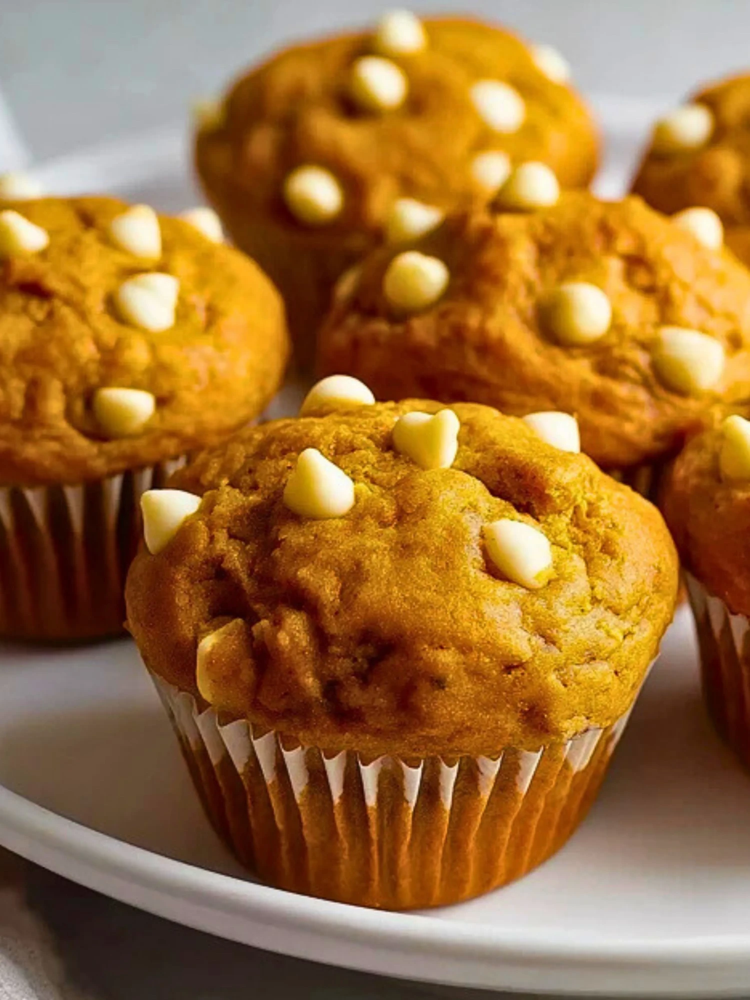 Muffins Moelleux à la Citrouille et aux Pépites de Chocolat Blanc (1)