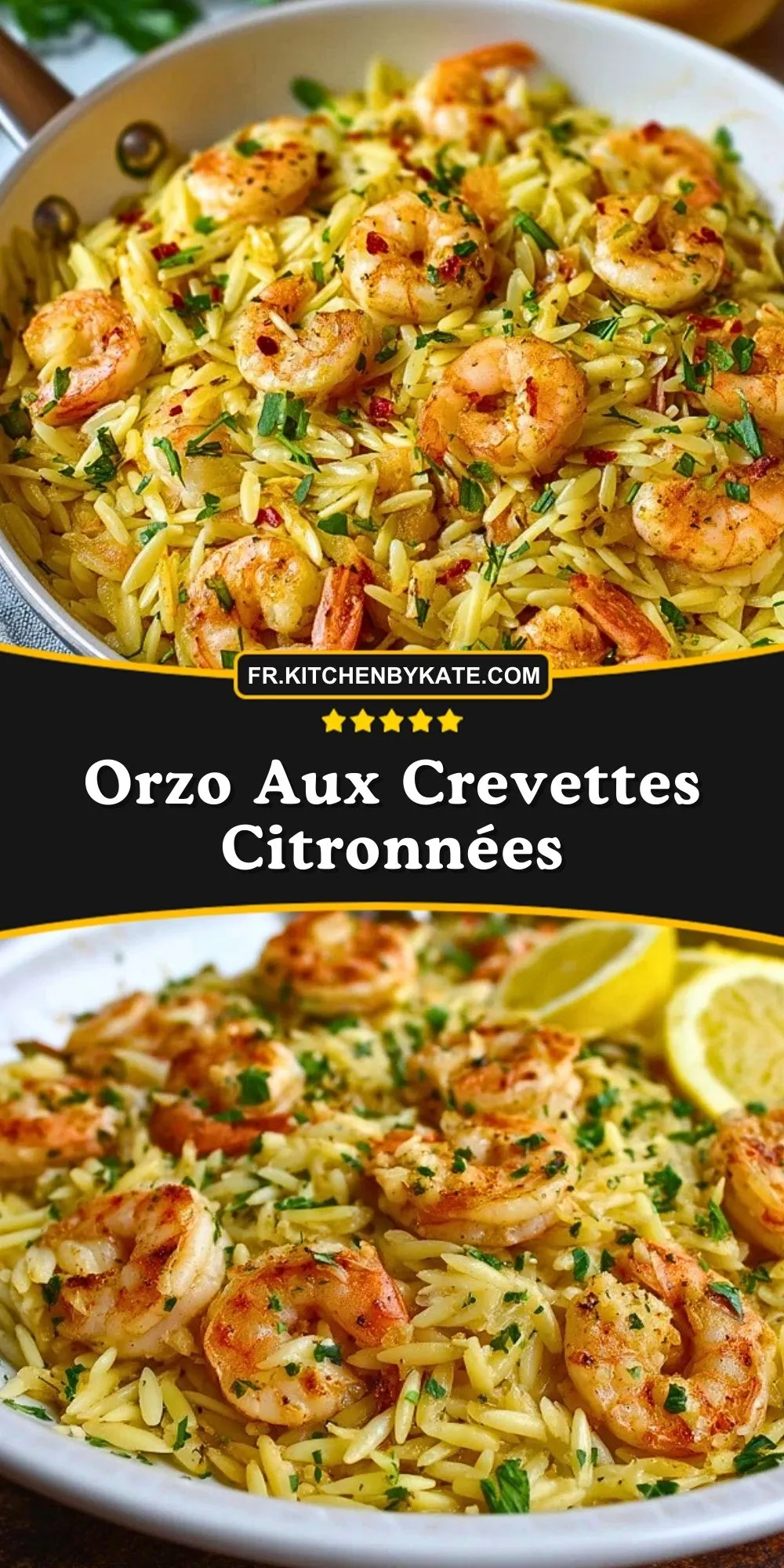 Orzo Aux Crevettes Citronnées (2)
