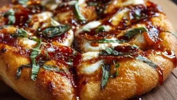 Pizza Au Miel Épicé