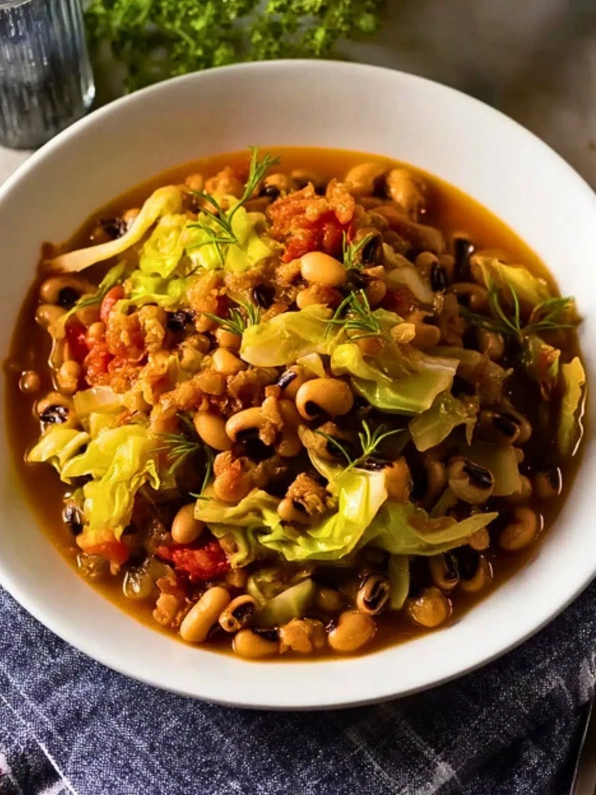 Pois Noirs Réconfortants Avec Chou (1)