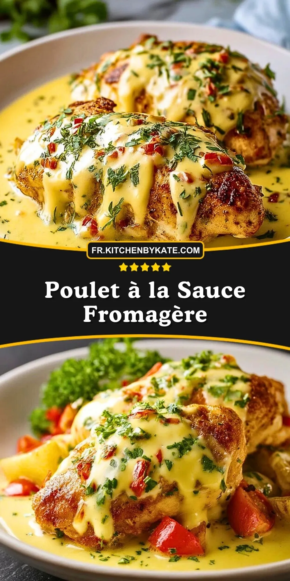 Poulet à la Sauce Fromagère (2)