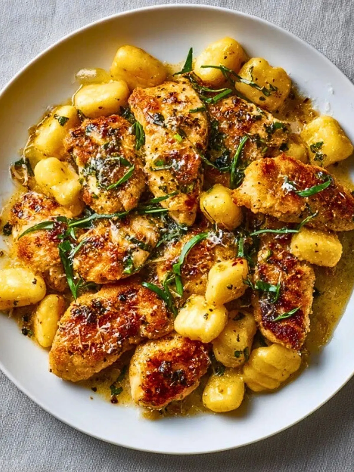 Poulet Ail Croquant Avec Gnocchis (1)
