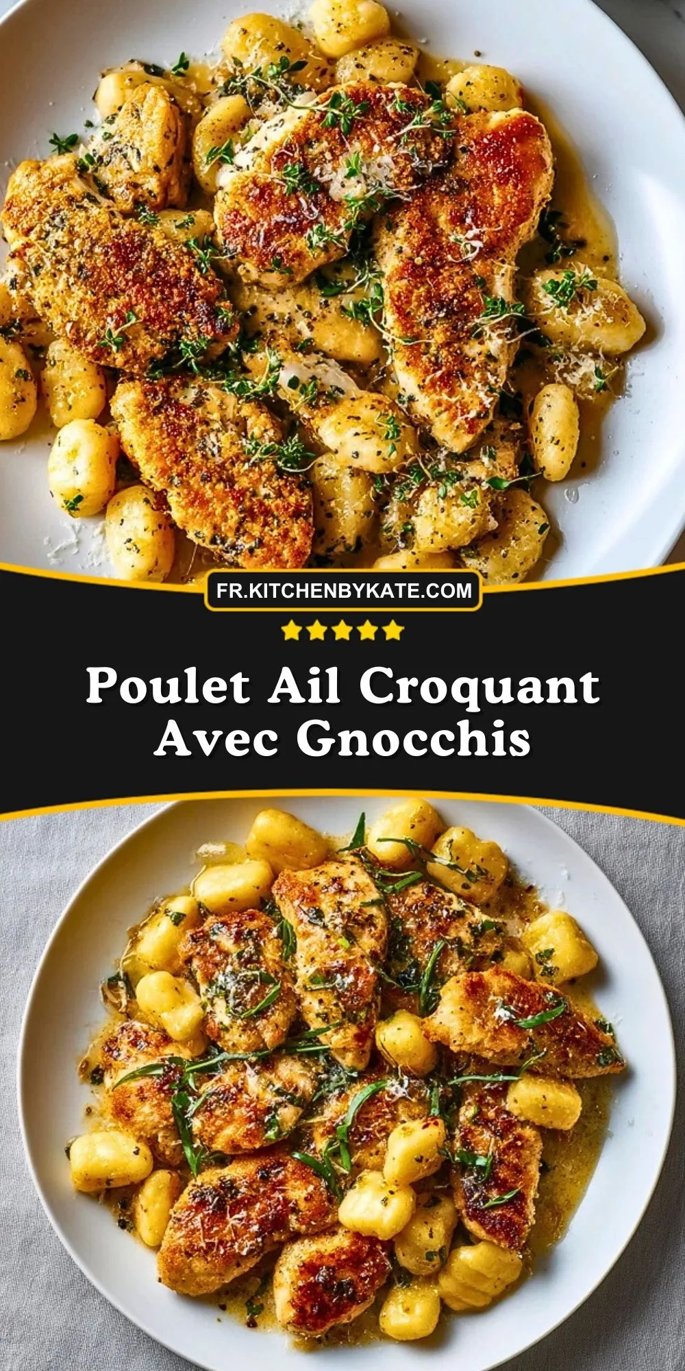 Poulet Ail Croquant Avec Gnocchis (2)