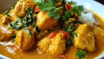 Poulet Au Curry De Coco