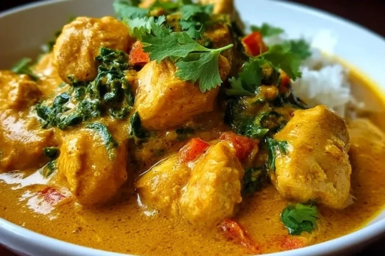 Poulet Au Curry De Coco