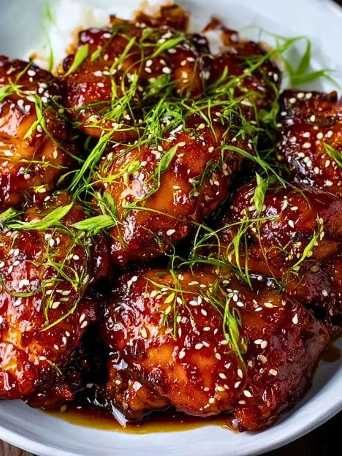 Poulet Miel Ail Cuit Lentement (1)