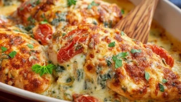 Poulet Ricotta Au Four