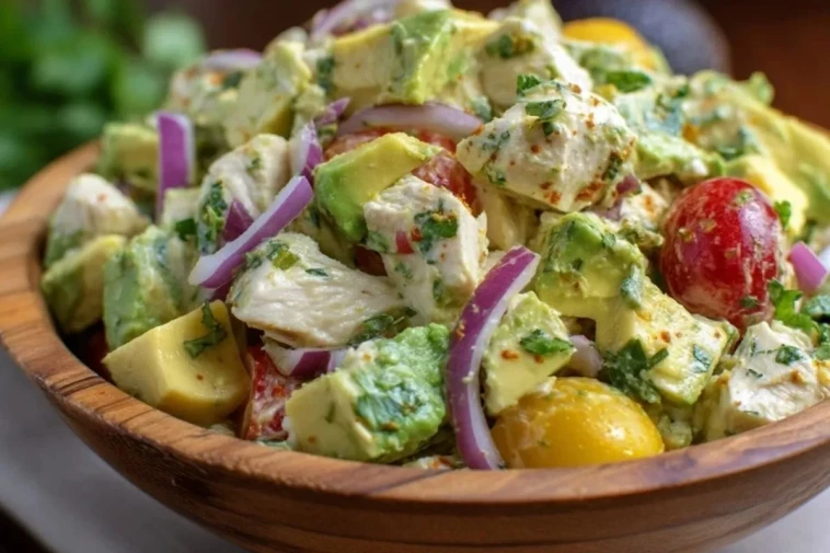 Salade De Poulet À LAvocat