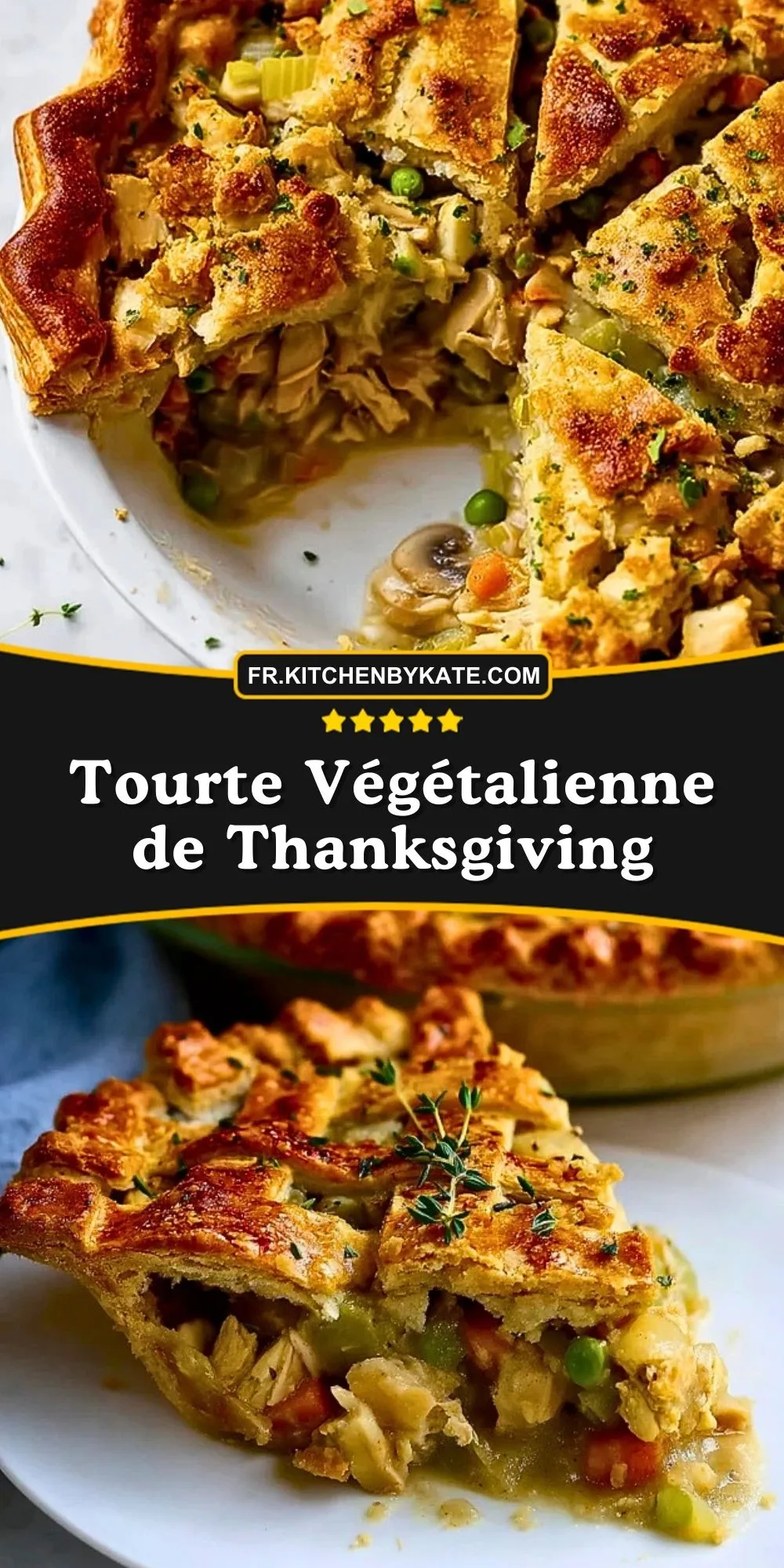 Tourte Végétalienne de Thanksgiving (2)