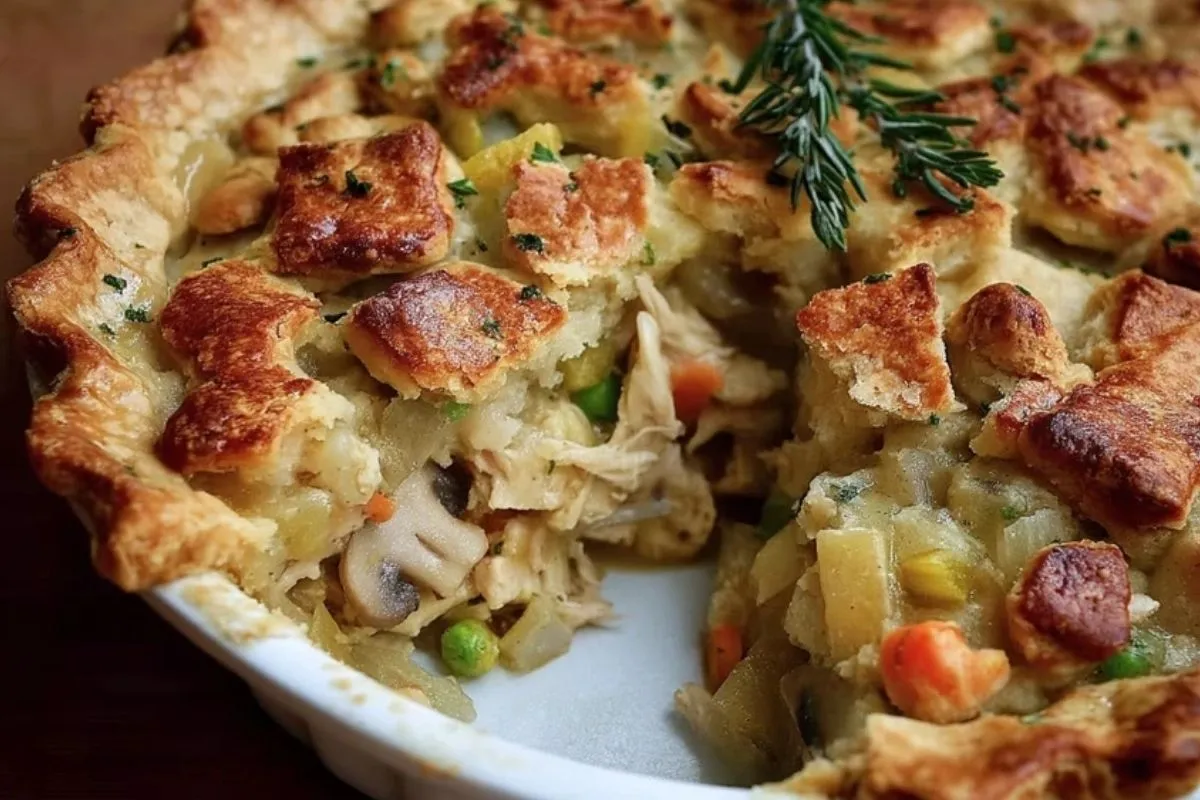 Tourte Végétalienne de Thanksgiving