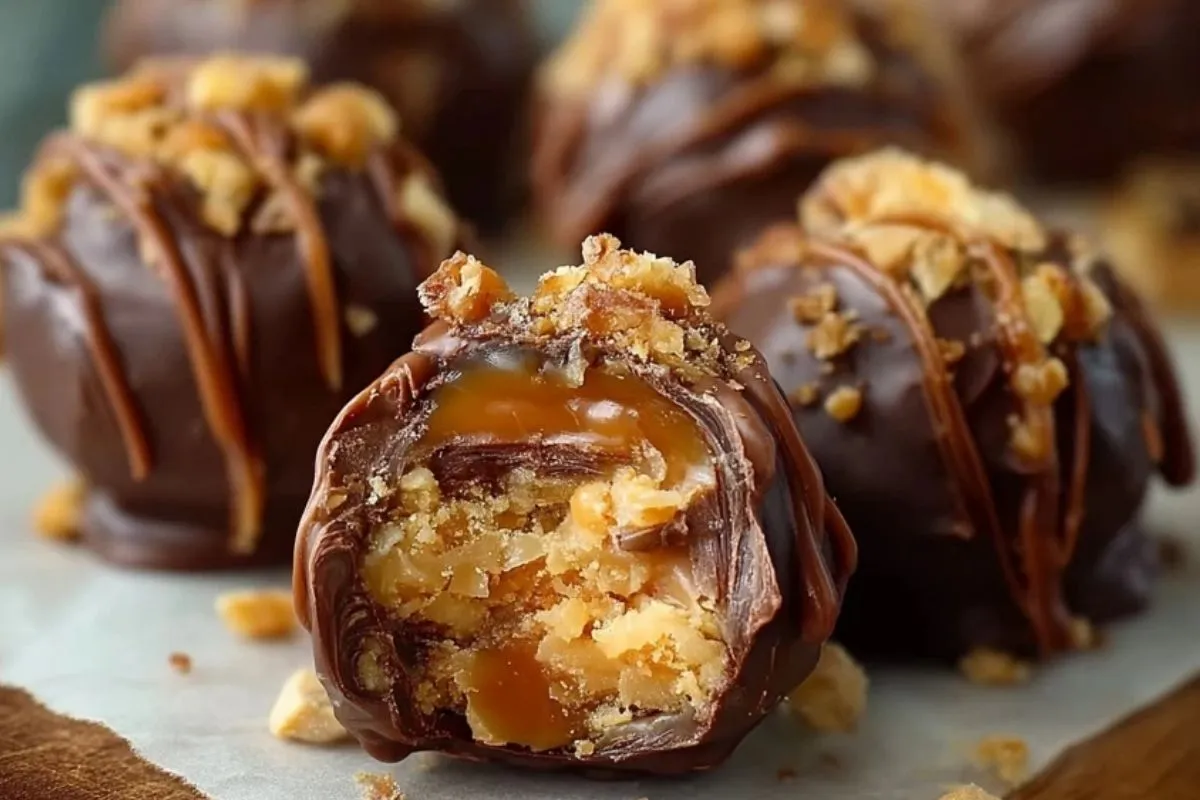 Truffes Caramel Croquant Butterfinger