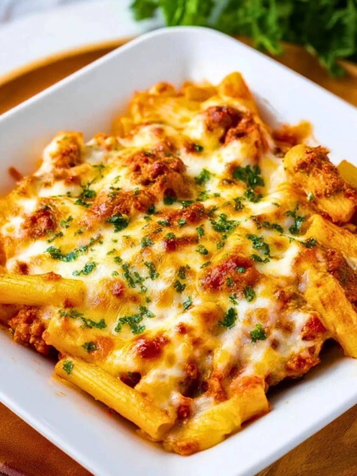 Ziti Au Fromage Gratiné (1)