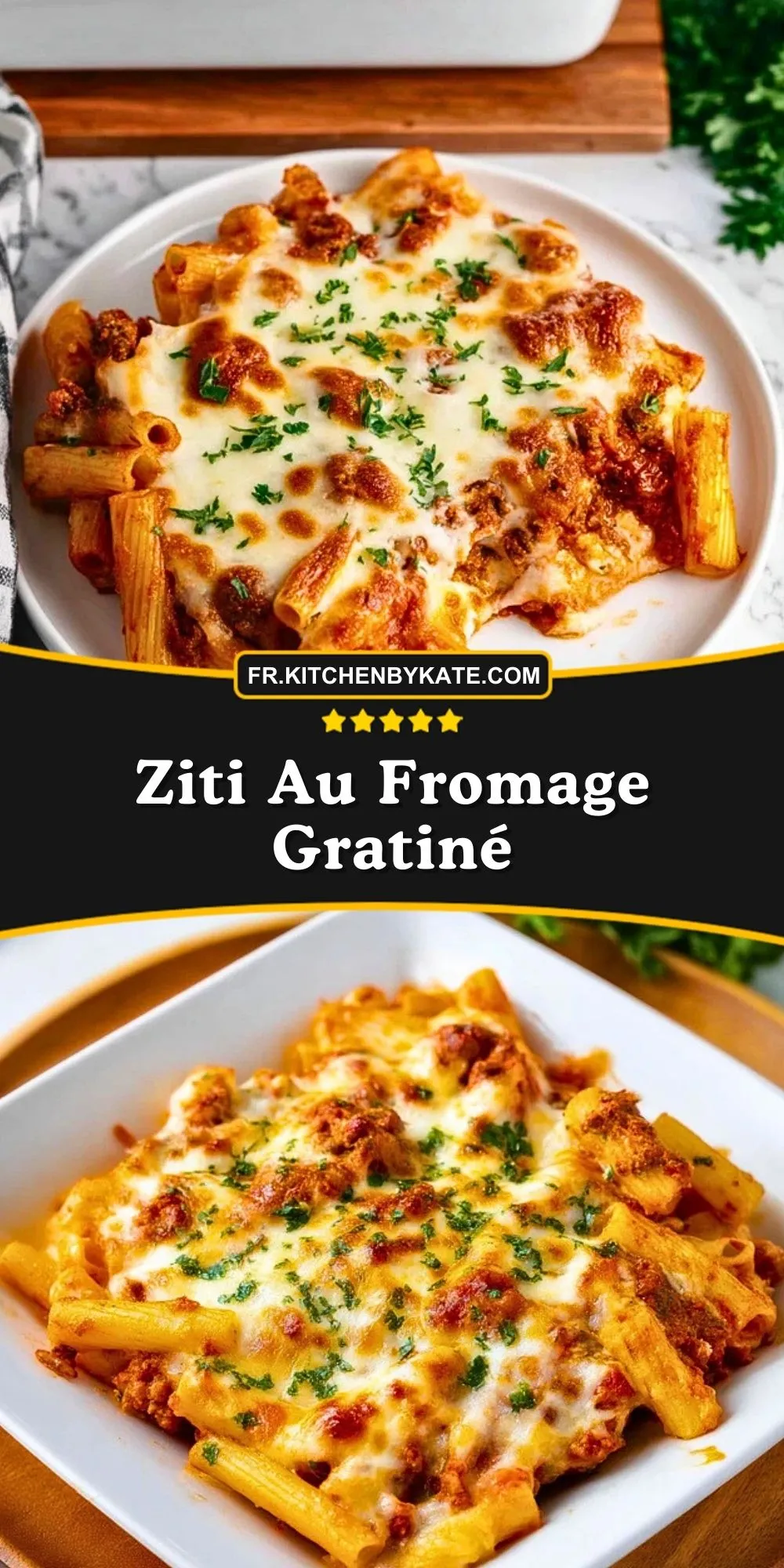 Ziti Au Fromage Gratiné (2)