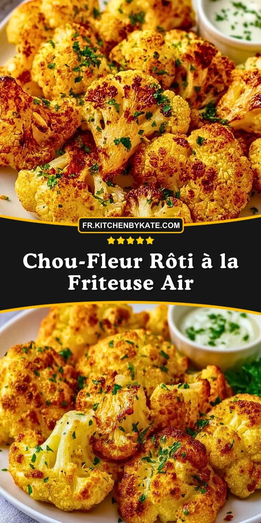Chou-Fleur Rôti à la Friteuse Air (2)