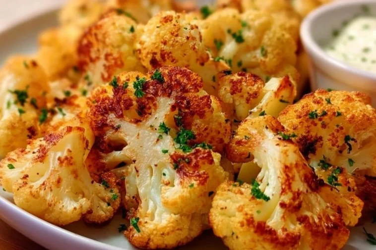 Chou-Fleur Rôti à la Friteuse Air