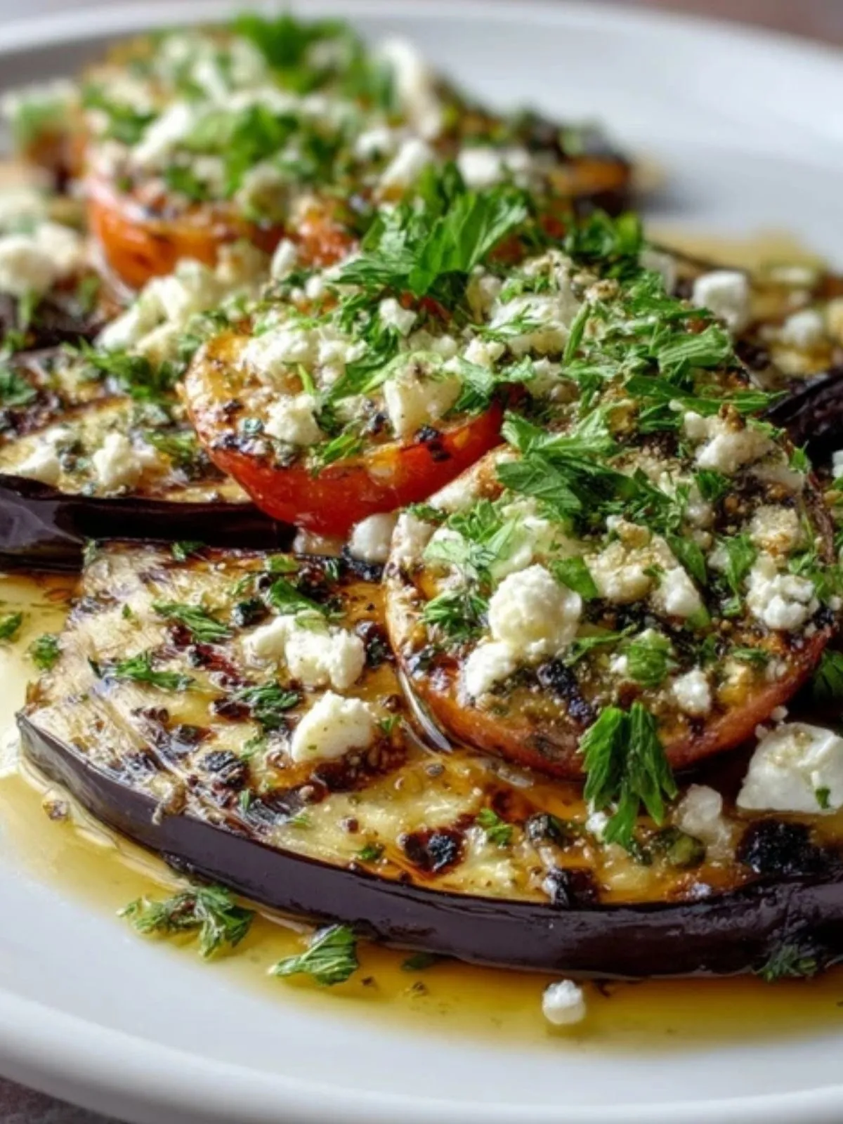 Aubergines Rôties à la Grecque (1)