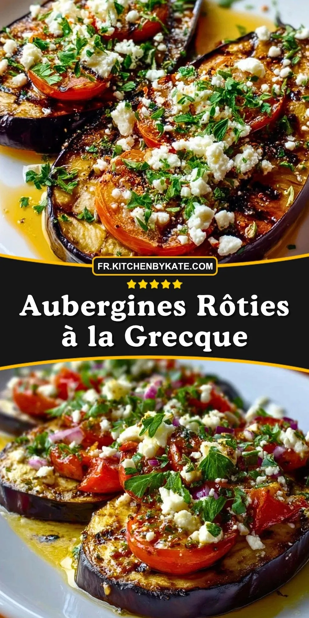 Aubergines Rôties à la Grecque (2)