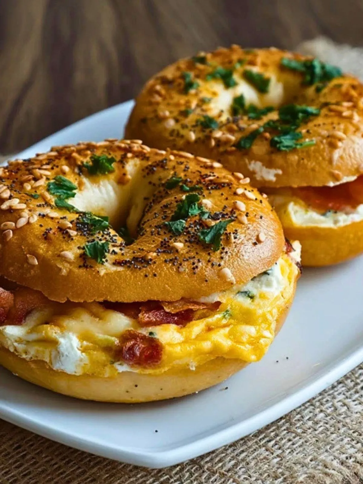 Bagels Farcis à la Quiche (1)