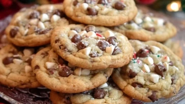 Biscuits De Noël Aux Pépites De Chocolat