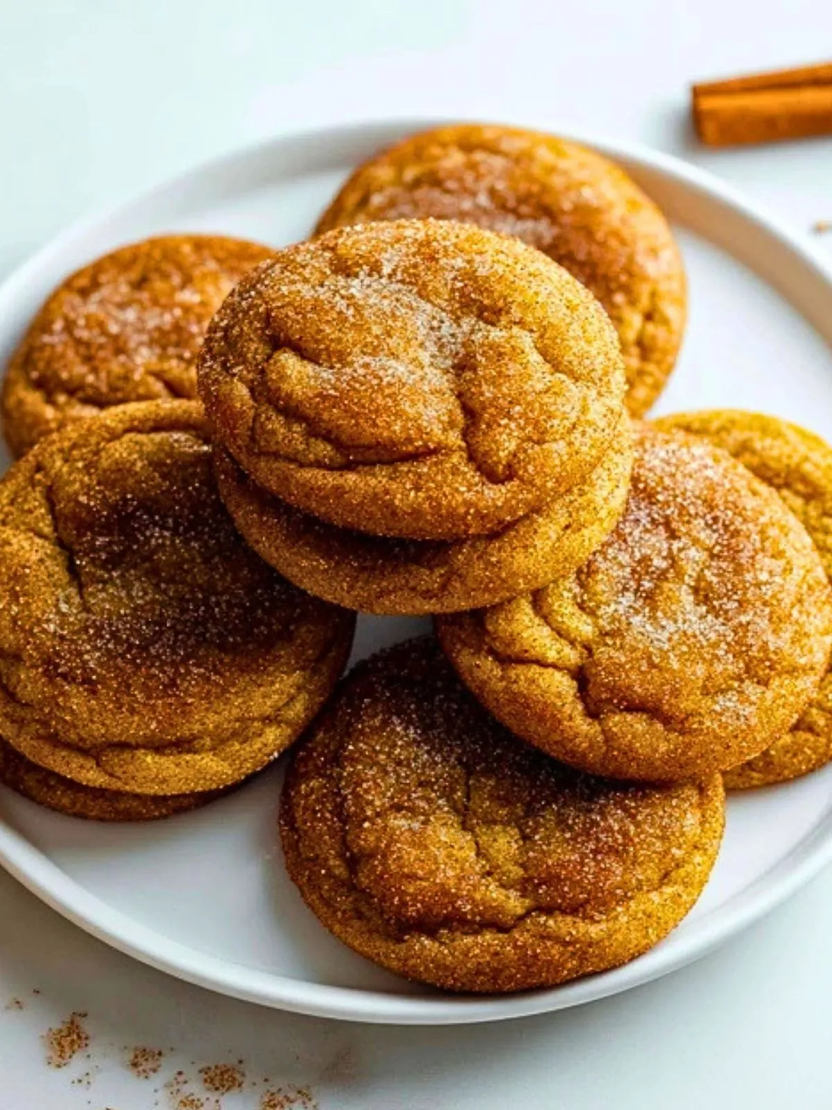Biscuits Snickerdoodle au Beurre Brun et à la Citrouille (1)