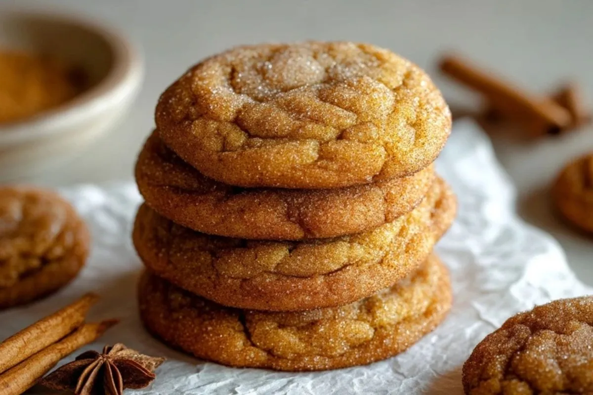 Biscuits Snickerdoodle au Beurre Brun et à la Citrouille
