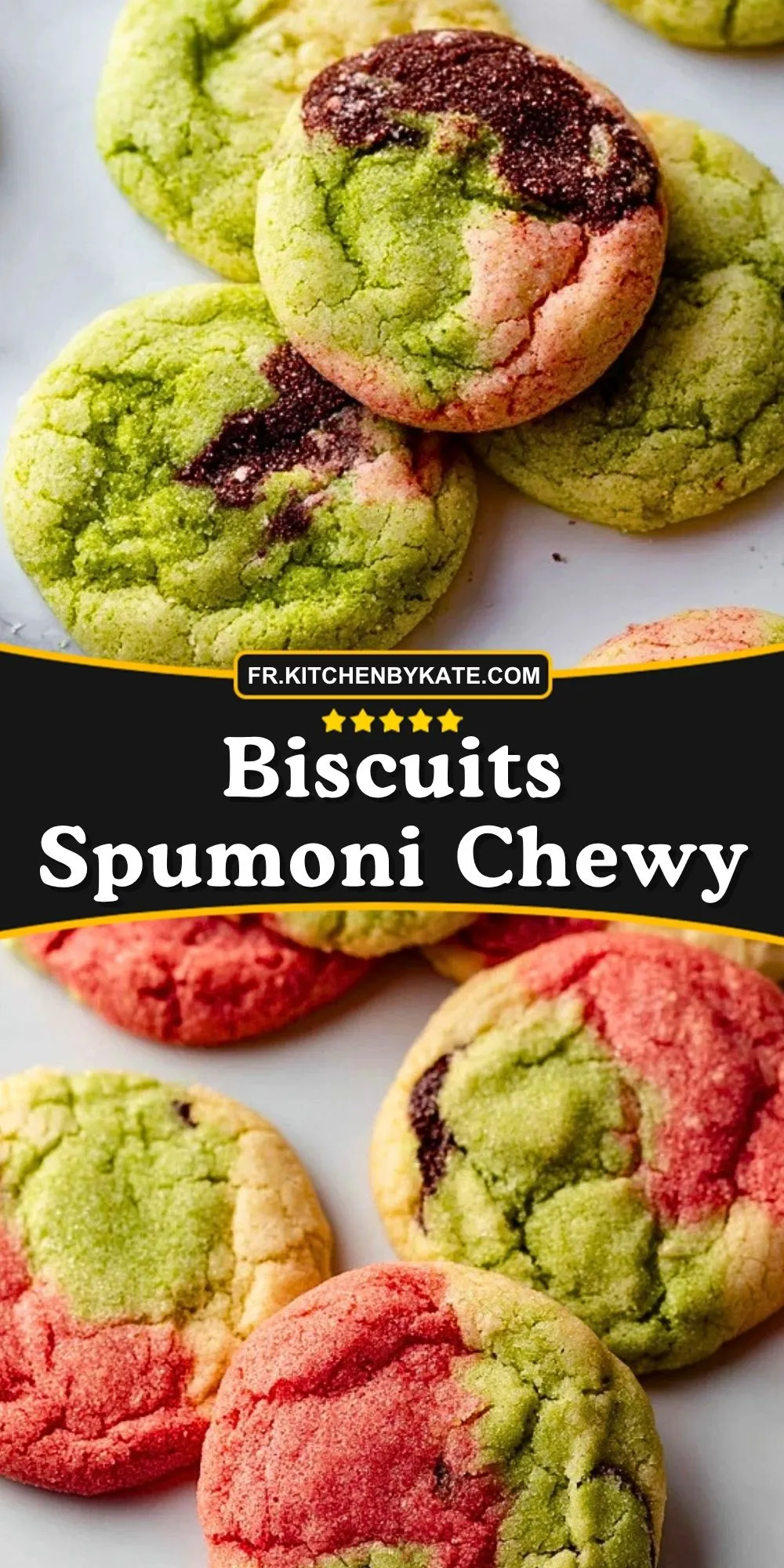 Biscuits Spumoni Chewy - Pin 1