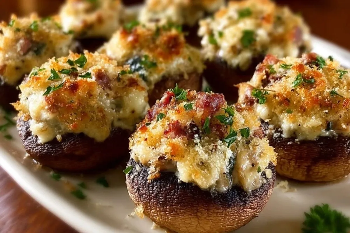 Champignons Farcis à lItalienne