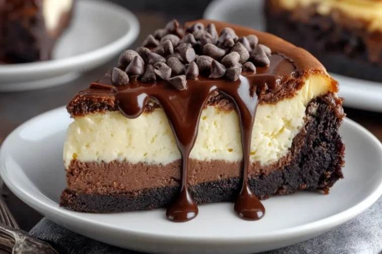Cheesecake Au Fondant De Brownie