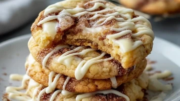 Cookies Au Fromage Blanc Et À La Cannelle
