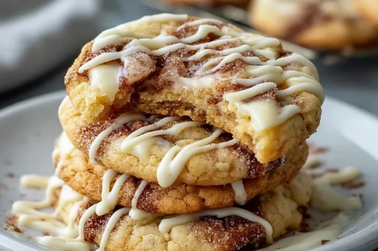 Cookies Au Fromage Blanc Et À La Cannelle