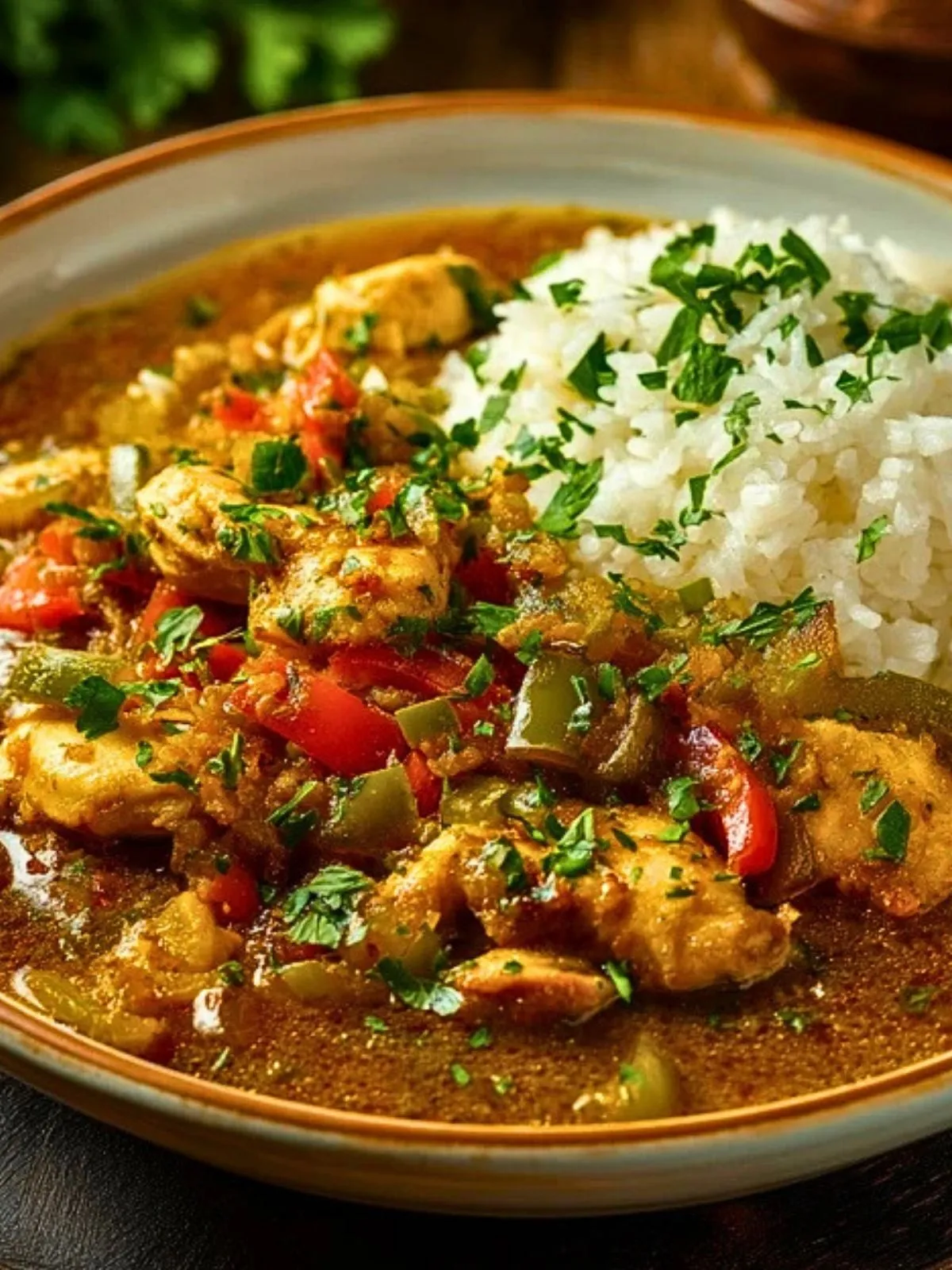 Étouffée de Poulet Authentique de La Nouvelle-Orléans (1)