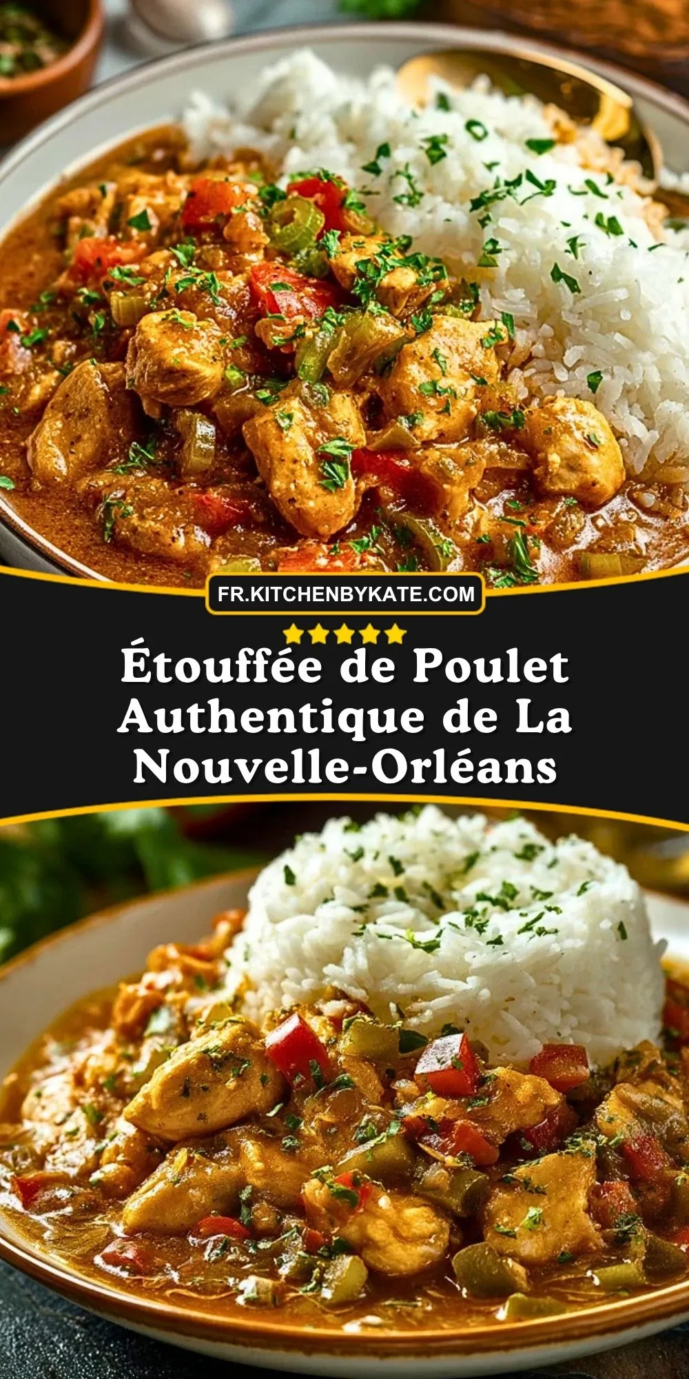 Étouffée de Poulet Authentique de La Nouvelle-Orléans (2)