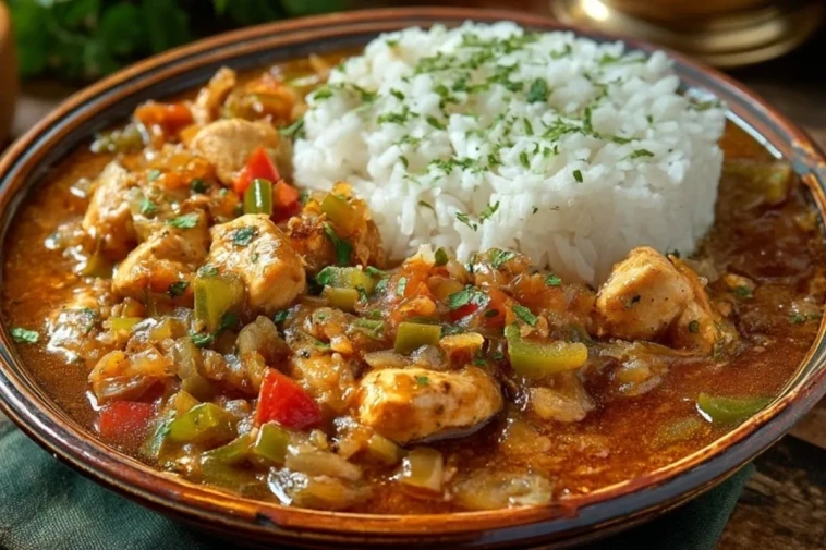 Étouffée de Poulet Authentique de La Nouvelle-Orléans