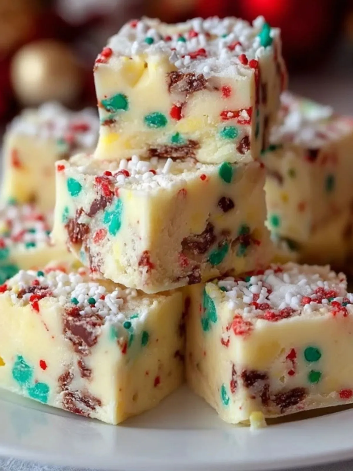 Fudge De Gâteau De Noël (1)
