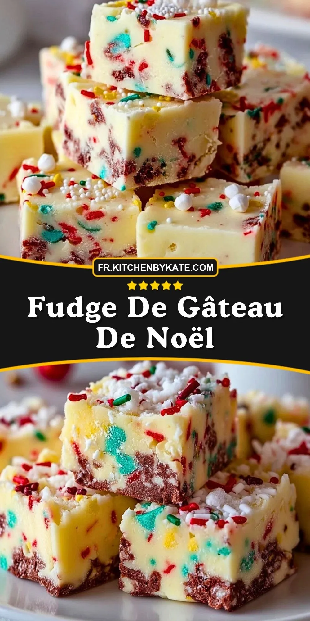 Fudge De Gâteau De Noël (2)