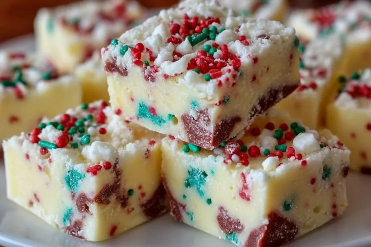 Fudge De Gâteau De Noël