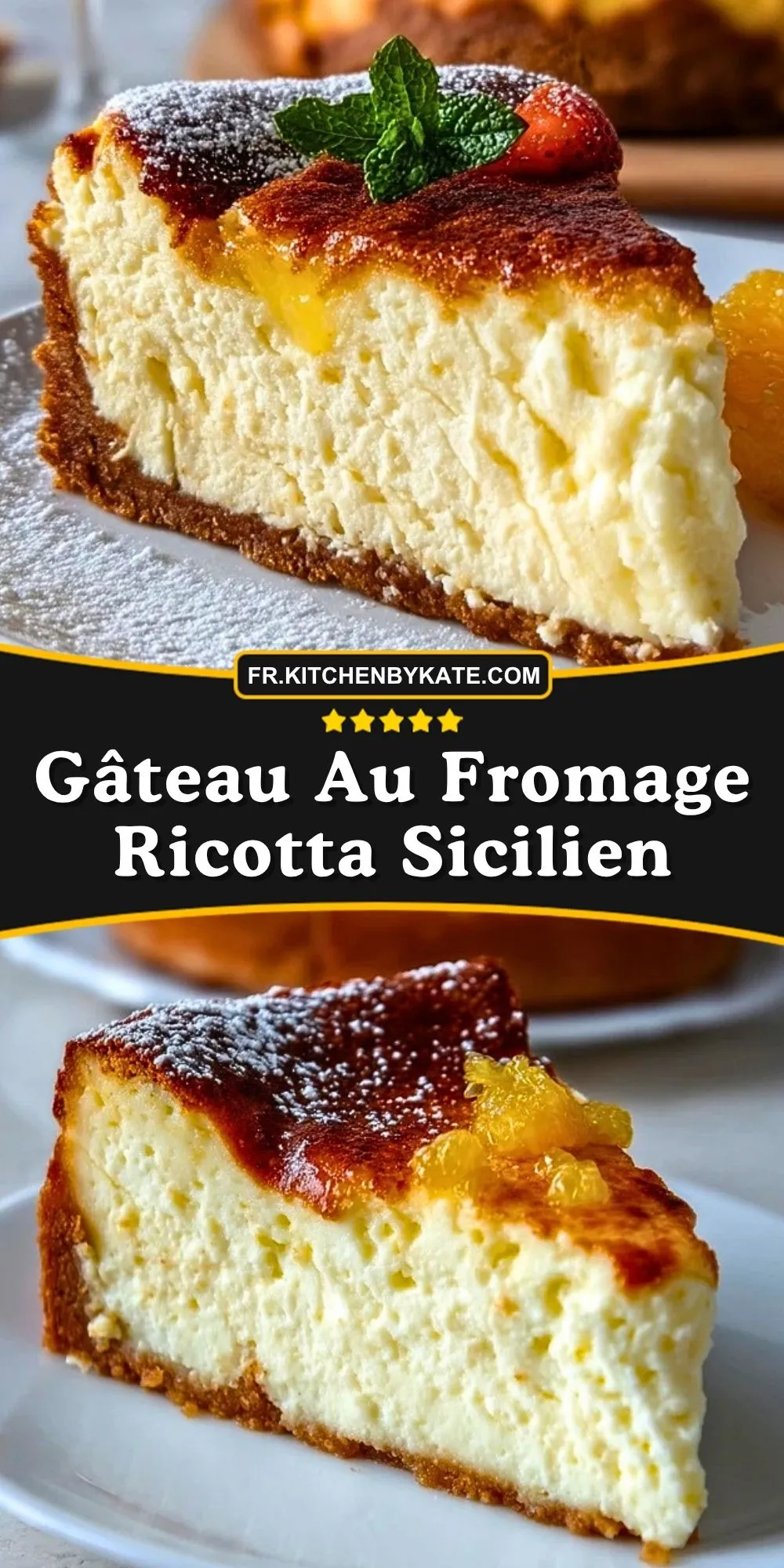 Gâteau Au Fromage Ricotta Sicilien (2)