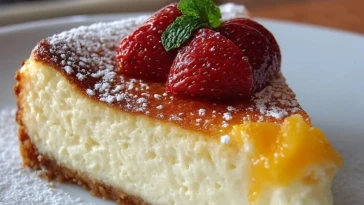 Gâteau Au Fromage Ricotta Sicilien