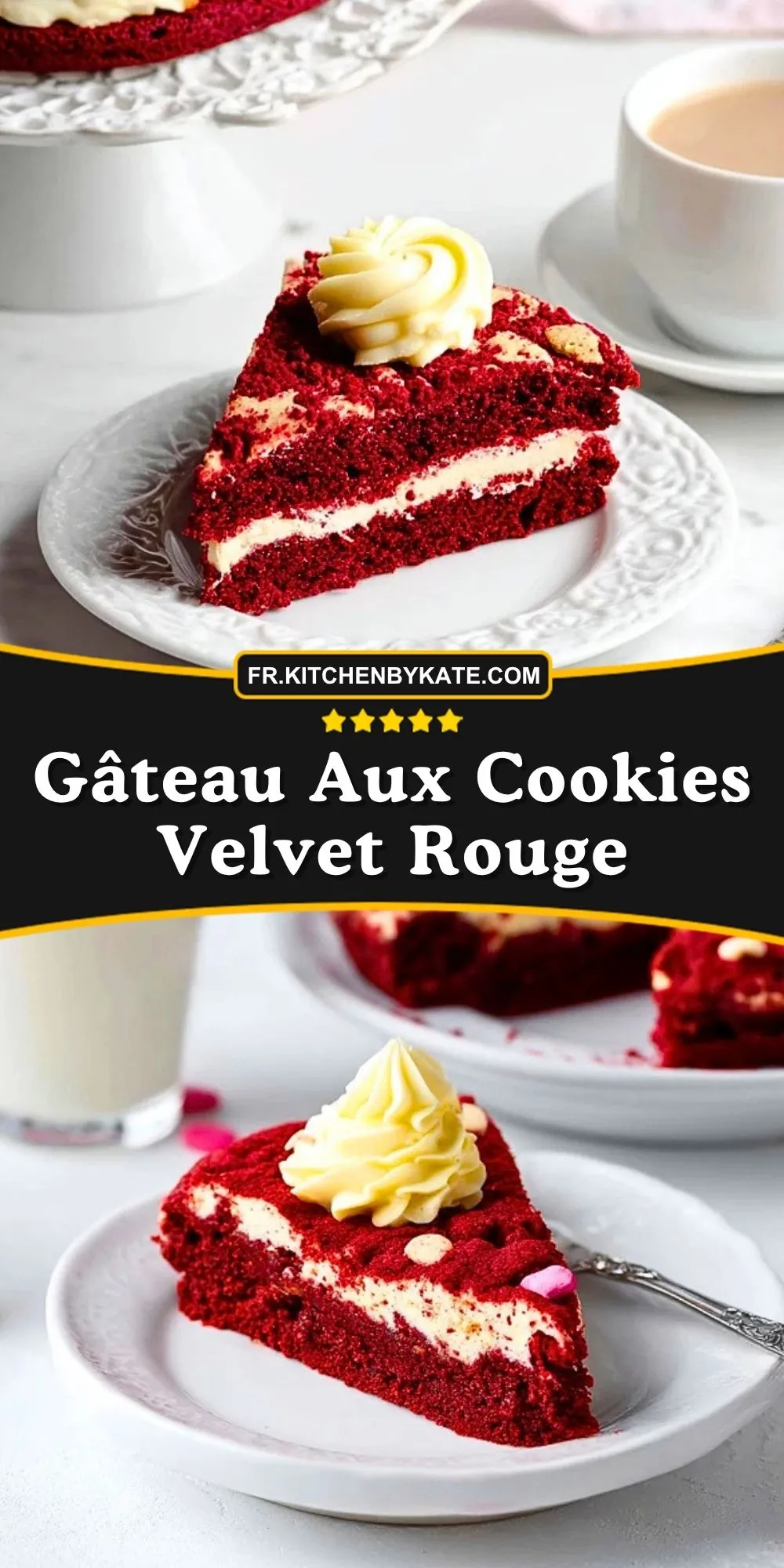 Gâteau Aux Cookies Velvet Rouge (2)