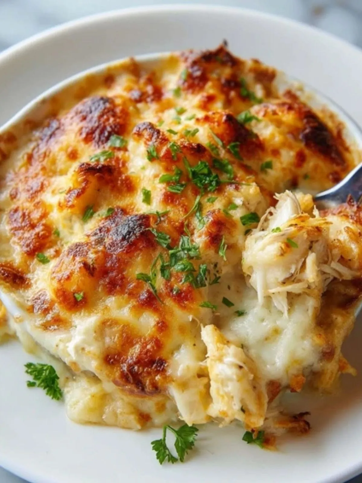 Gratin De Crabe Géant Au Fromage (1)